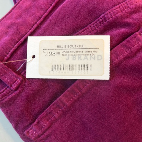 J Brand velvet pants - size 24 - Picture 10 of 14